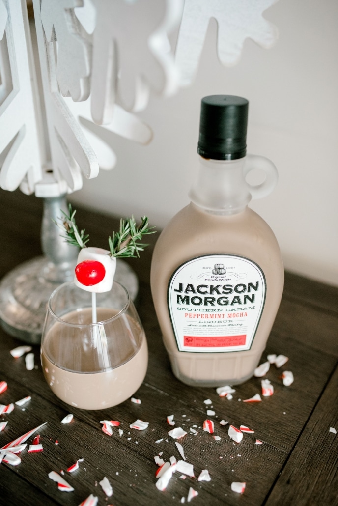 Jackson Morgan Southern Cream with reindeer embellishment.