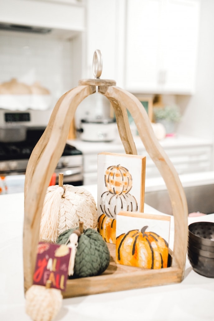 Pretty pumpkin lantern from Mud Pie.